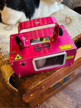 Scorpion Dual Laser Effect Light - Hot Pink